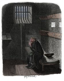 Scene from Oliver Twist by Charles Dickens, 1837. Artist: George Cruikshank
