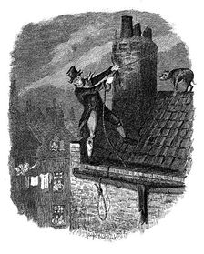 Scene from Oliver Twist by Charles Dickens, 1837. Artist: George Cruikshank