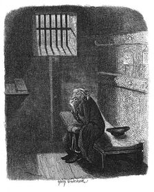 Scene from Oliver Twist by Charles Dickens, 1837. Artist: George Cruikshank