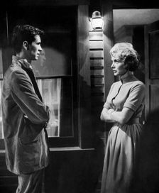 Scene from Psycho by Alfred Hitchcock, 1960