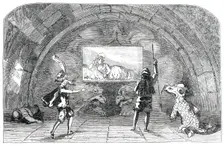 Scene from "Prince Dorus; or, The Romance of the Nose", 1850. Creator: Unknown