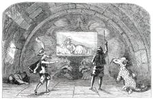 Scene from "Prince Dorus; or, The Romance of the Nose", 1850. Creator: Unknown
