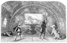 Scene from "Prince Dorus; or, The Romance of the Nose", 1850. Creator: Unknown