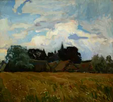 Scene from Radziszów, 1907. Creator: Stanislaus Kamocki