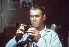 Scene from Rear Window by Alfred Hitchcock, 1954