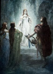 Scene from Richard Wagner's The Fairies composed in 1834, 1908. Creator: Leeke, Ferdinand (1859-1923)