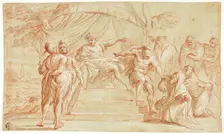 Scene From Roman History, n.d. Creator: Thomas Blanchet