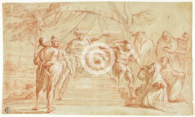 Scene From Roman History, n.d. Creator: Thomas Blanchet.