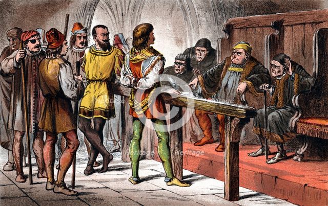 Scene from Shakespeare's Much Ado about Nothing, 1856-1858. Artist: Unknown