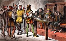 Scene from Shakespeare's Much Ado about Nothing, 1856-1858