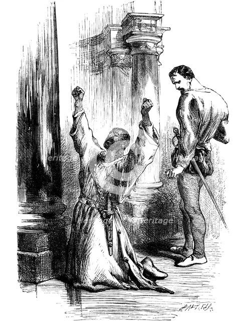 Scene from Shakespeare's Othello, 19th century. Artist: Unknown