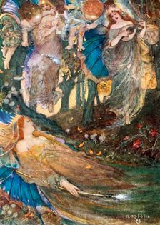 Scene from Shakespeare's A Midsummer Night's Dream