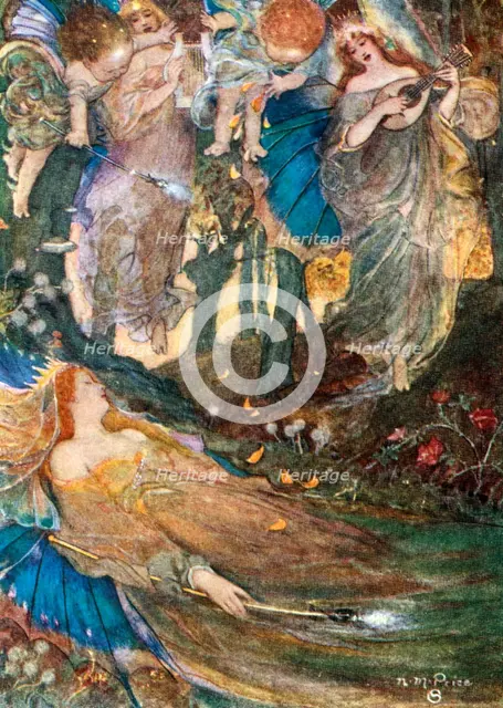Scene from Shakespeare's A Midsummer Night's Dream. Artist: Unknown