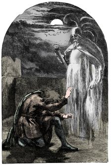 Scene from Shakespeare's Hamlet, 19th century
