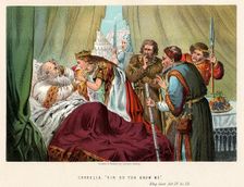 Scene from Shakespeare's King Lear, c1858. Artist: Robert Dudley