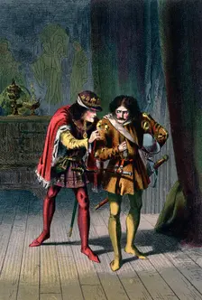 Scene from Shakespeare's Richard III, (1591), c1858. Artist: Robert Dudley