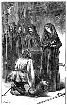 Scene from Shakespeare's Richard III, (1591) c1870