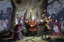 Scene from Shakespeare's The Merry Wives of Windsor, 1856-1858