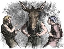 Scene from Shakespeare's A Midsummer Night's Dream