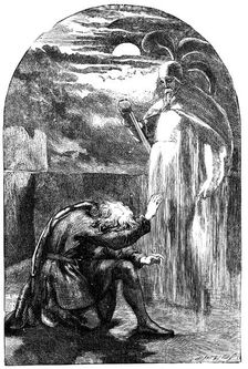 Scene from Shakespeare's Hamlet, 19th century