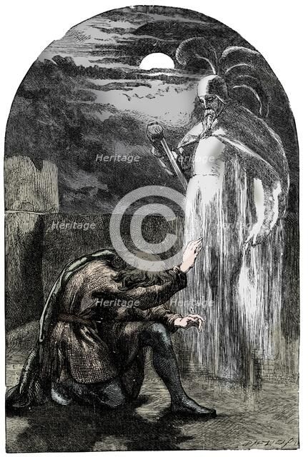 Scene from Shakespeare's Hamlet, 19th century. Artist: Unknown.