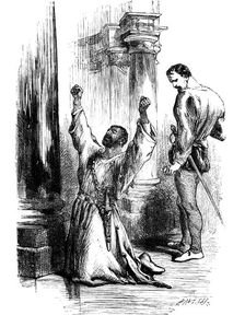 Scene from Shakespeare's Othello, 19th century