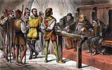 Scene from Shakespeare's Much Ado about Nothing, 1856-1858