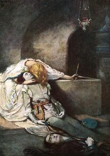 Scene from Shakespeare's Romeo and Juliet