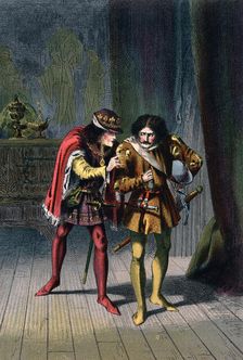 Scene from Shakespeare's Richard III, (1591), c1858. Artist: Robert Dudley