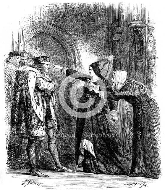 Scene from Shakespeare's Richard III, (1591) c1858. Artist: Unknown