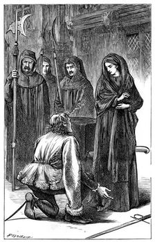 Scene from Shakespeare's Richard III, (1591) c1870