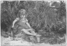 Scene from Silas Marner by George Eliot, 1882. Artist: Mary L Gow