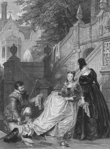 Scene From Sir Walter Scott's Kenilworth. Wayland, Amy Robsart & Janet 1834. Creator: E Smith