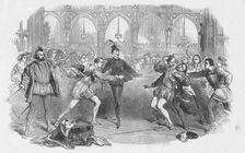 Scene from Spohr's "Faust", at the Royal Italian Opera 1852. Creator: Unknown