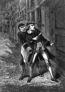 Scene from Sweeney Todd c1880. Creator: Unknown