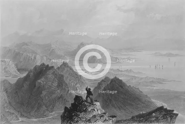 'Scene from Sugar-loaf Mountain', c1840. Creator: James Baylis Allen.