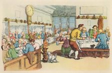 Scene in a Coffee House 1788, (1944). Creator: Thomas Rowlandson