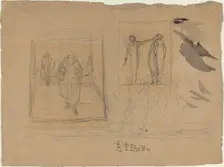 Scene in a Palace of Justice. Creator: Honore Daumier