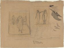Scene in a Palace of Justice. Creator: Honore Daumier