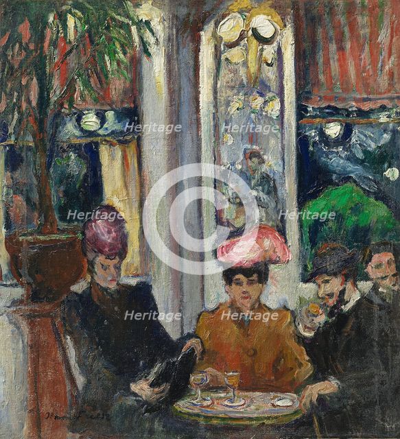 Scene in a Parisian Brasserie, c1905-1906. Creator: Friesz, Achille-Emile-Othon (1879-1949).