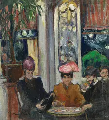 Scene in a Parisian Brasserie, c1905-1906. Creator: Friesz, Achille-Emile-Othon (1879-1949)