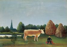 Scene in Bagneux on the Outskirts of Paris, 1909