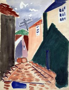 Scene in Berkshire, c1920. Creator: Raymond McIntyre