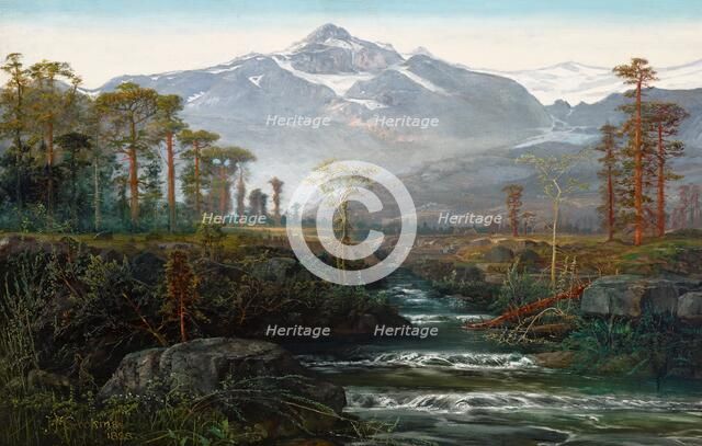 Scene in Switzerland, 1888. Creator: James Farrington Gookins.