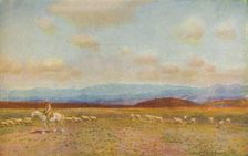 Scene in the Australian Middle Lowlands 1924