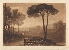 Scene in the Campagna, 1812. Creator: JMW Turner