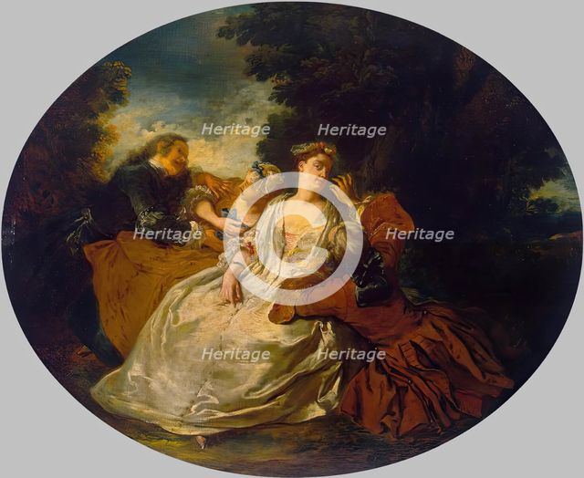 Scene in the Park, 1750. Creator: Jean Francois de Troy.