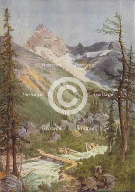 'Scene in the Rocky Mountains', 1924. Artist: Unknown.