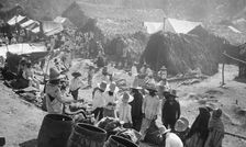 Scene in the village of Abra, between 1880 and 1897. Creator: William H. Jackson