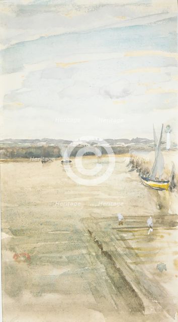 Scene on the Mersey. Creator: James Abbott McNeill Whistler.